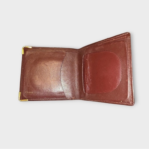 Cartier vintage trotter leather wallet - Picture 4 of 6